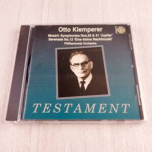 1MC11 CD Otto Klemperer Philharmonia Orchestra Mozart Symphonies Nos.29 ＆ 41 Eine kleine Nachtmusik