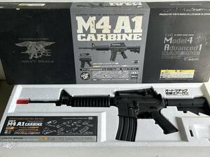 Ej124◆東京マルイ MARUI◆電動エアーガン M4 A1 CARBINE カービン ライフル エアガン ASGK アメリカ特殊部隊統合軍 US 外箱付