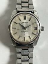 A◆Grand Seiko グランドセイコー◆腕時計 GS Chronometer クロノメーター 43999 メダリオン 獅子 35石 機械式 手巻き 文字盤シルバー_画像2