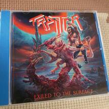 オリジナル盤 TRAITOR EXILED TO THE SURFACEブルートレイ ステッカー付き スラッシュメタル デスメタル ハードコア thrash death_画像1