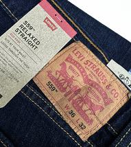 ★新品タグ付き■Levi's リーバイス559 Relaxed リラックスユーズドインディゴブルー 005590619/36■在庫限り■_画像6