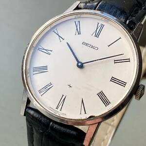 【動作品】セイコー シャリオ アンティーク 腕時計 1979年 手巻き メンズ SEIKO CHARIOT ケース径34㎜ ビンテージ ウォッチ 男性