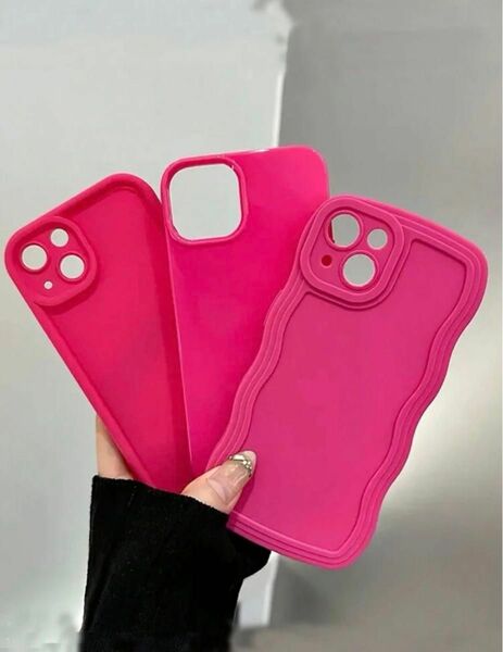 iPhone X XS ケース　ビビット　ピンク　蛍光　カラフル　ネオン　カバー　アイフォン　映え　ソフトケース　アイフォンケース