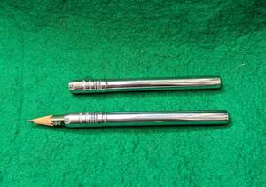昭和レトロロング補助軸２本短くなった鉛筆を入れて使用する物です送料全国一律ゆうメール１８０円
