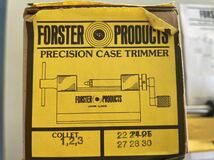 ●FORSTER PRECISION CASE TRIMMER フォースター ケース トリマー リローディング 射撃 狩猟●RCBS ハンター 実銃 ハンティング 薬莢 弾頭_画像8