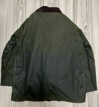 美品 3ワラント 90s イギリス製 バブアー barbour Beaufort ビューフォート オイルド ジャケット 42 ライナー セット_画像2