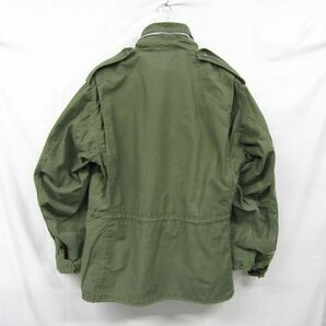 60s 70s 米軍実物 サイズ R-L M-65 2nd フィールド ジャケット オリーブ グリーン ミリタリー 古着 ビンテージ 3MA2701の画像2