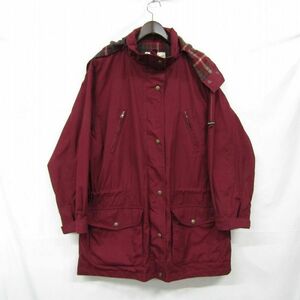 サイズ L Eddie bauer マウンテン パーカー ジャケット ワインレッド アウトドア エディーバウアー 古着 ビンテージ 3MA2909