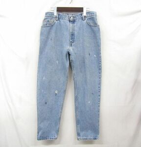 90s USA製 サイズ 14 REG Levi’s 550 デニム パンツ テーパード ジーンズ ジーパン アイス ブルー リーバイス 古着 ビンテージ 3MA1515