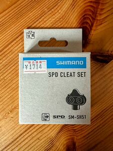 SHIMANO シマノ SPD SM-SH51 クリートセット ビンディングペダル