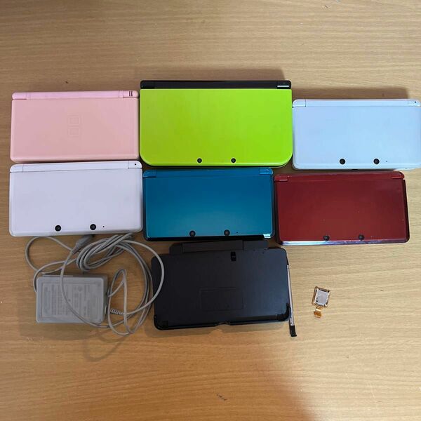 ニンテンドー3DS Nintendo 3DS 3DSLL DSLite 任天堂 中古 ジャンク まとめ 6台セット 充電器 付属