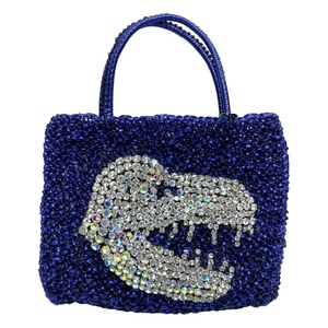 ANTEPRIMA Anteprima mo tea vo Dinosaur handbag wire bag biju- bag navy 