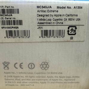 【通電確認済】 AirMac Express MC340J/A Model No.A1354 Apple ベースステーション アップル エアマックエクストリームの画像5