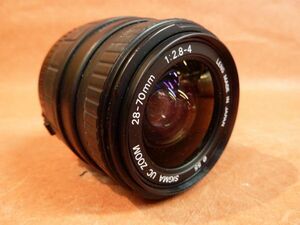 c108 SIGMA Sigma UC ZOOM 28-70mm 1:2.8-4 camera lens Size: approximately Φ55mm x 75mm /60