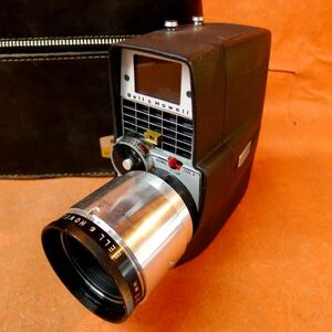 c159 Bell & Howell DuoZoom 8 millimeter camera size : width approximately 7cm height approximately 15cm depth approximately 19cm/80