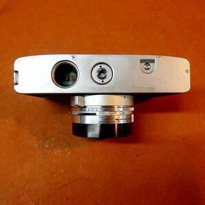 c168 昔の高級レンジファインダー Canonet19 フィルムカメラ レンズ SE 45mm 1:1.9 サイズ:幅約14cm 高さ約9cm 奥行約7.3cm/60の画像6