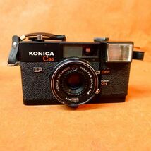 c309 ジャンク コンパクトフィルムカメラ 2点 KONICA C35/RICOH XR-10PF/60_画像2