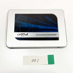 【正常表示】002 crucial MX300 275GB SSD 2.5インチ 内臓 保証あり