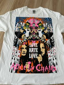 最終出品 alice in chains tシャツ