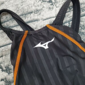 Ｕ⑧ ミズノ MIZUNO 競泳水着 Ｌ レディース ワンピース ハーフスパッツ キャップ付 ルネサンスの画像2