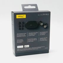 ジャブラ Jabra Elite 7 Pro 完全ワイヤレスイヤホン Bluetooth5.2 チタニウムブラック　ほぼ未使用品_画像5