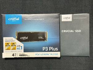 内臓用SSD(M.2 2280・4TB) Crucial CT4000P3PSSD8JP＋ヒートシンク:PS5