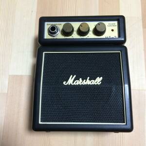 Marshall MS-2 ギターアンプ　マーシャル 小型 マイクロ ポータブル 動作確認済み