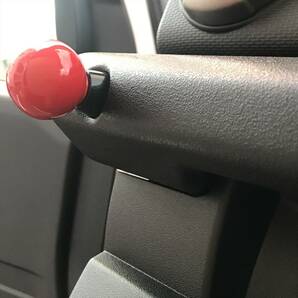 赤 RED JB74 ジムニー シエラ コンビニ袋 フック ぶら下げ ボールフック 新型ジムニー 現行ジムニー jimny suzuki スズキ JB74w JB64w の画像6