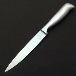 ぺティナイフ VICE VERS molybdenum vanadium stainless steel 刃長約125㎜ 両刃 洋包丁 小型包丁 オールステンレス Petty Knife 【4814】