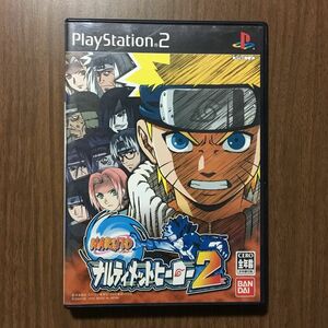 NARUTO ナルティメットヒーロー2 PS2 プレイステーション2 ゲーム ナルト ソフト BANDAI バンダイナムコ