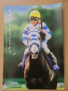 ヒーロー列伝　ポスター　56　【ヒシミラクル】　JRA