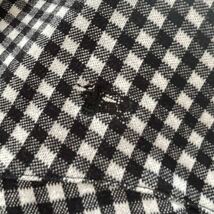 美品●バーバリーブラックレーベル ジップアップパーカー ジャケット ギンガムチェック柄 ホース刺繍 《size.2》BURBERRY BLCK LABEL_画像4