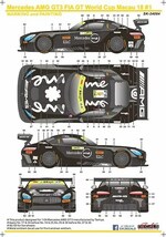 SKデカール SK24084 1/24 メルセデス AMG GT FIA GT Cup マカオ 18 #1_画像1