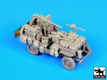 ブラックドッグ T72063 1/72 ブリティッシュ SAS ジープ ノースアフリカ 1942 （ ドラゴン用）_画像2