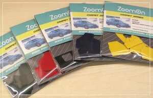 ZoomOn ZC008 1/24 カーペットセット - ミツビシ ランサー Evolution VI - グリーン