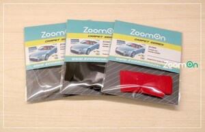 ZoomOn ZC005 1/24 カーペットセット - ホンダ S2000 - レッド