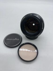 MINOLTA MC ROKKOR 58mm F1.2　 ミノルタ　マニュアル　レンズ　カメラ　レトロ　HM008