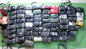 FUJIFILM Minolta Pentax Nikon Canon コンパクトフィルムカメラ カメラ など　まとめて66点 動作未確認 #BB01233