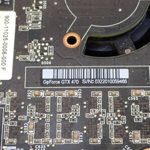 ビデオボード NVIDIA GeForce GTX470 GDDR5 グラフィックカード 動作未確認 #BB0823の画像9