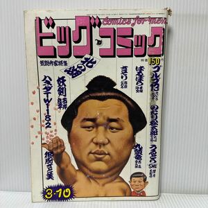 ビッグコミック 1974/3/10発行★妖剣/ハネダTW118.2/九頭竜/さそり/のたり松太郎/ばるぼら/うるとらSHE /ゴルゴ13/漫画/コミック