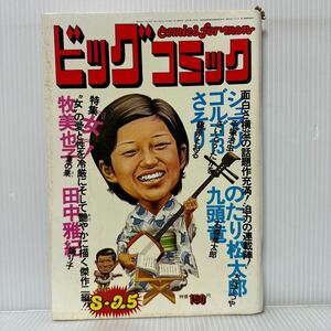 ビッグコミック 1974/8/25発行★夏の果/踊り子/九頭竜/さそり/シュマリ /ゴルゴ13/漫画/コミック/手塚治虫