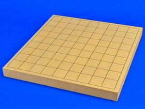 将棋盤　新かや1寸ハギ卓上将棋盤　※見やすい色合いの木製卓上将棋盤