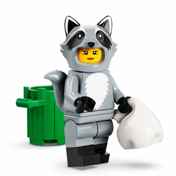 【未使用】LEGO 71032 ミニフィギュアシリーズ22 アライグママン