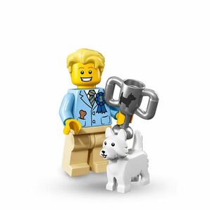 【未使用】LEGO 71013 ミニフィギュアシリーズ16 ドッグショーの優勝者