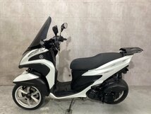 トリシティ125★美車★低走行9,469km・前後タイヤ新品・SP武川マフラー・3輪スクーター・グリップヒーター cy5526_画像2