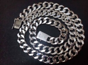 喜平 マイアミ ネックレス ロング 60cm シルバー925 刻印 喜平 silver ネックレス シルバー