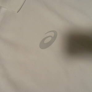 新品♪asics≪アシックス≫♪♪トレーニングウエア ワンポイント半袖ポロシャツ♪サイズXL♪カラー：ブリリアントホワイト♪♪の画像5