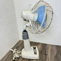 【N99浜嶋】★【現状出品】HITACHI　ELECTRIC　FAN　扇風機　昭和レトロ_画像8