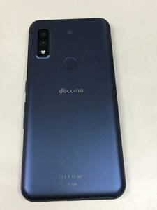 2.送料無料 美品 docomo SIMフリー arrows we　F-51B ネイビー