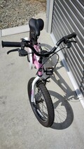 【手渡し限定】子供用自転車　18インチ　女の子　BMX風　ピンク色_画像3